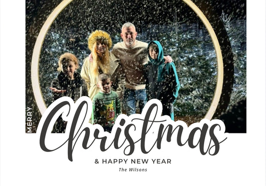 Merry Christmas Chopping board Design (one photo)e