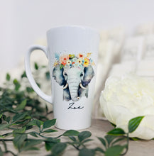 New Latte Ceramic Mug 17oz Elephant inc Box