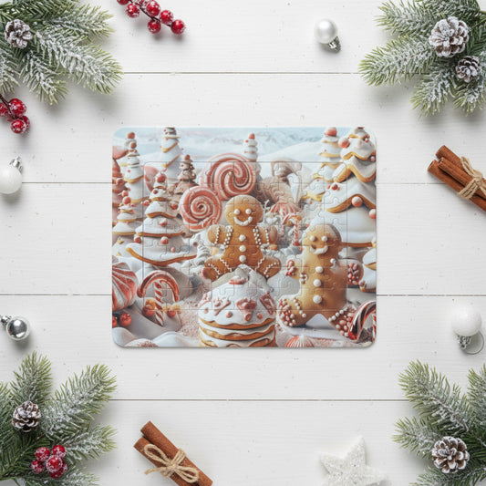 Gingerbread Frame Jigsaw