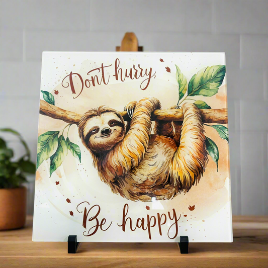 Dont Hurry / Sloth Chopping Board 30cm