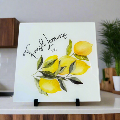 Fresh Lemons of Italy 30cm Chopping Board