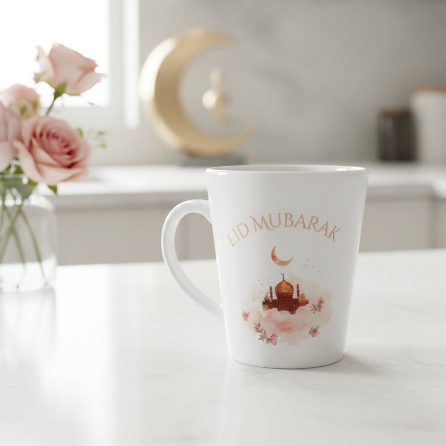 Eid Pink Latte Mug