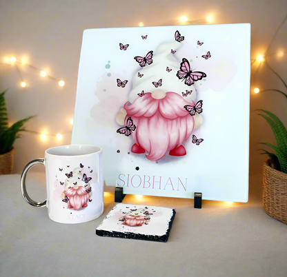 Pink Butterflies Gonk Design