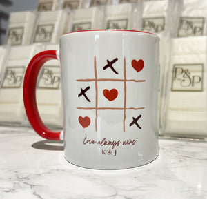 “ “Love always Wins” Mug and Coaster Set