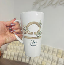 New Latte Ceramic Zodiac Mug 17oz inc Box