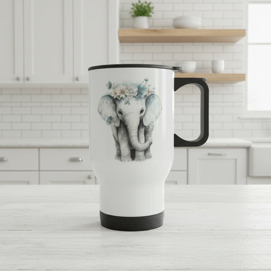 Travel Mug 14oz Baby Elephant
