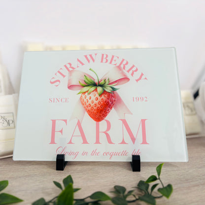 A4 Glass Placemat (Choose your Fruit)