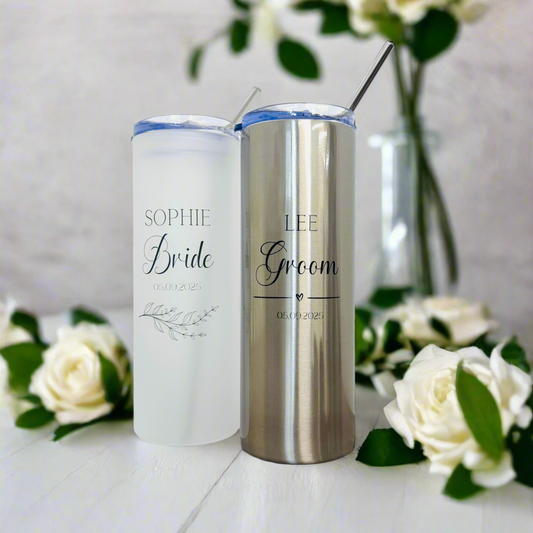 Bride and Groom Duo 21oz Tumblers