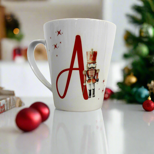 Nutcracker Initial Mini Latte Mug