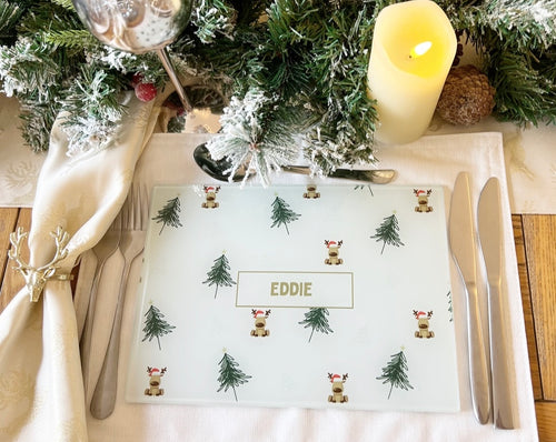 Christmas Table Placemat (Reindeer)