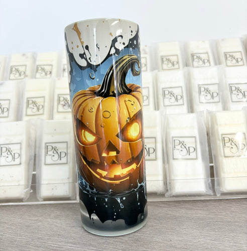 Pumpkin splash 600ml Skinny Tumbler (Print not fully taken)