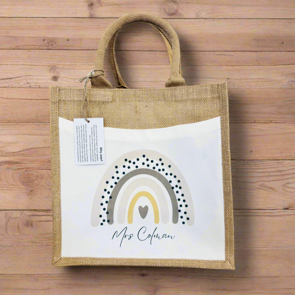 Any Name - Rainbow Tote Bag