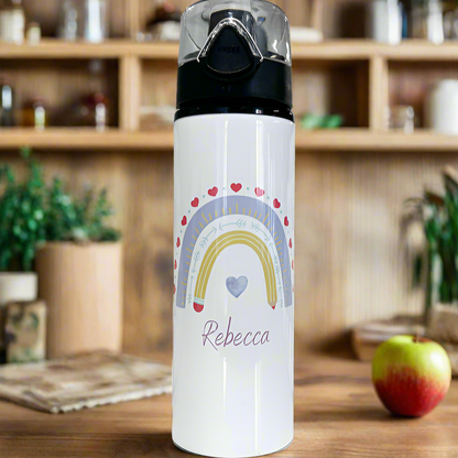 Purple Rainbow Sports Bottle / Flask