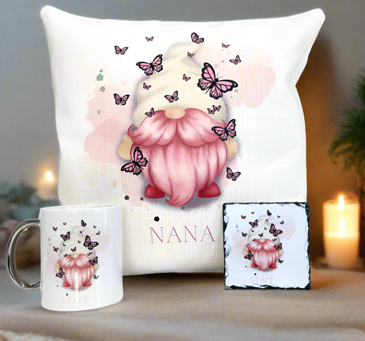Pink Butterflies Gonk Design