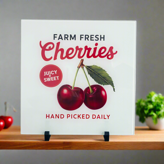 Farm Fresh Cherries 30cm Chopping Board