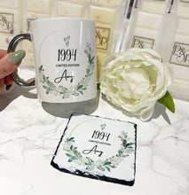 Milestone Year Birthday Mug and Coaster Set