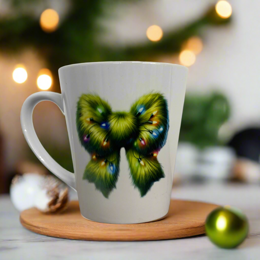 Fuzzy Bow Mini Latte Mug