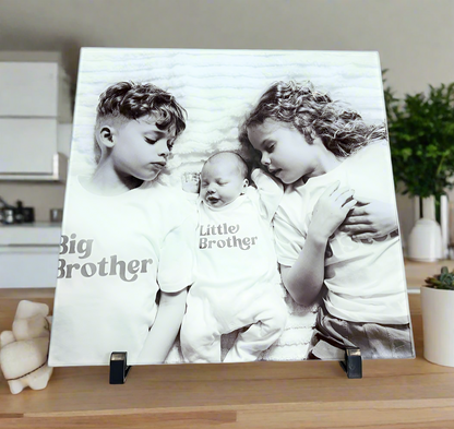 30cm Square Photo Smooth Chopping Board Only, Large