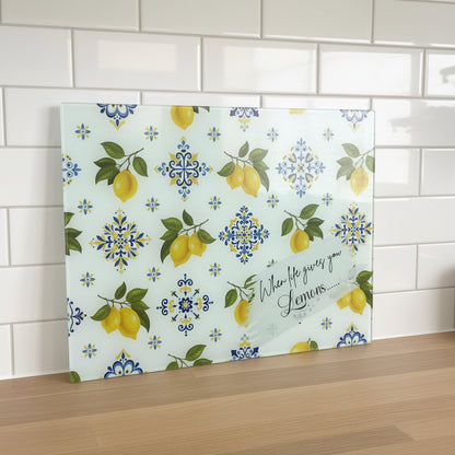 Lemon A3 Chopping Board