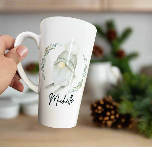 New Latte Ceramic Mug 17oz Gonk inc Box