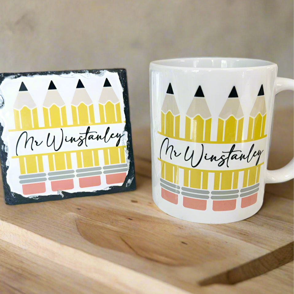 TEACHER BUNDLE DEAL 4(Mug & Coaster)