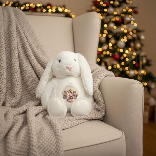 Ballerina Name Floppy Rabbit Plush Teddy