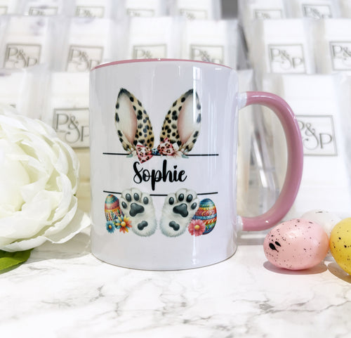 Easter Print with Pink Bow Design