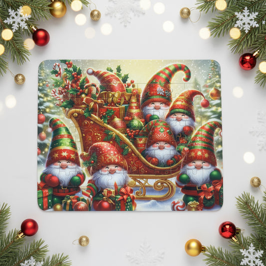 Red Gonk Frame Jigsaw