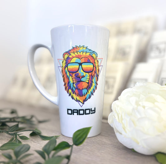 New Latte Lion Ceramic Mug 17oz inc Box