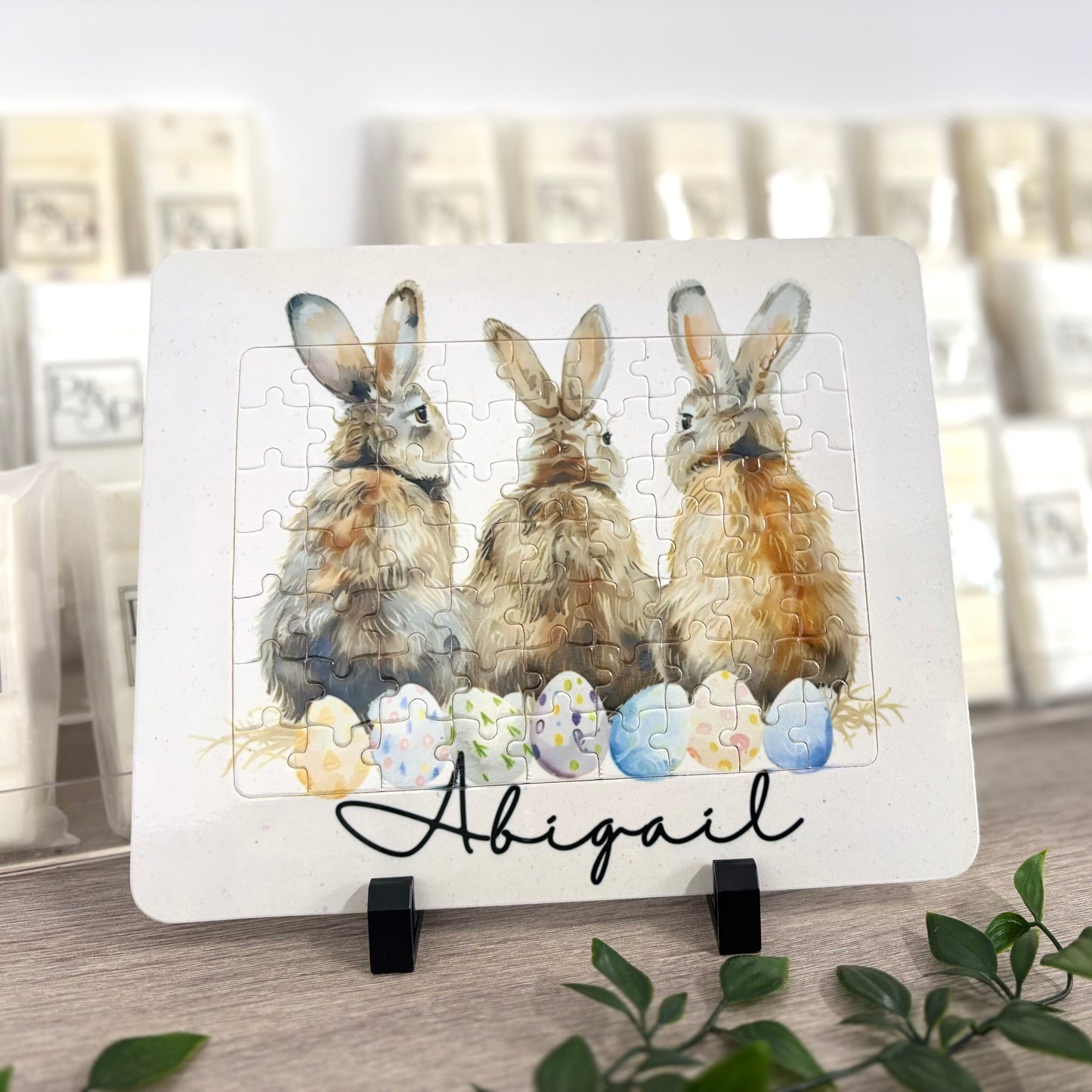 3 Rabbits Frame Jigsaw