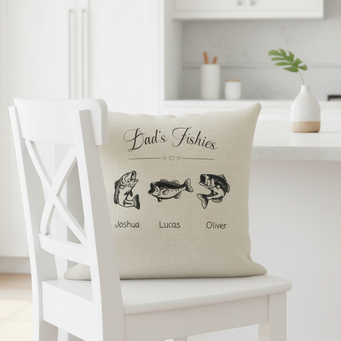 Daddy/Dad/Grandads Fishies (Various Products)