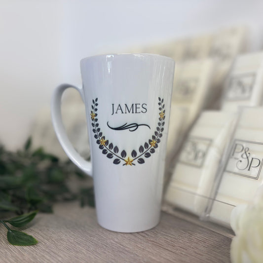 Latte Mug Name: “James”