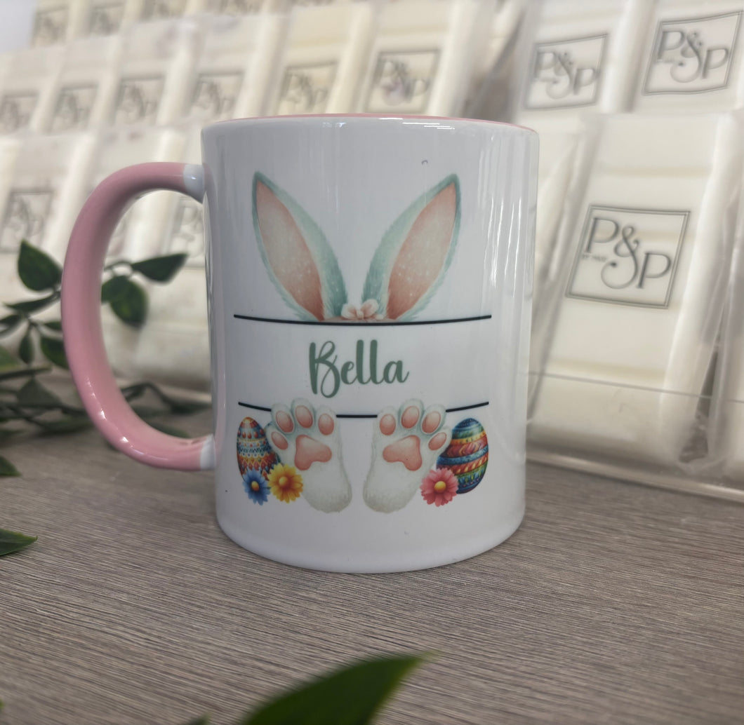 Easter mug -rabbit - bella (Mark on front)