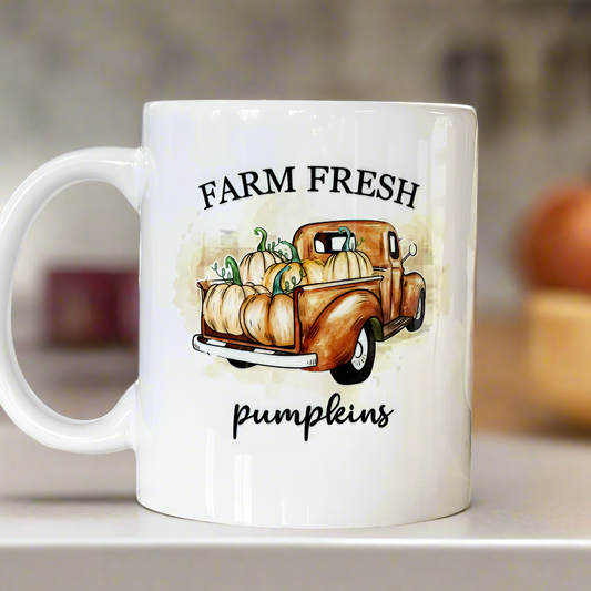 NEW “Farm fresh pumpkins” Mug