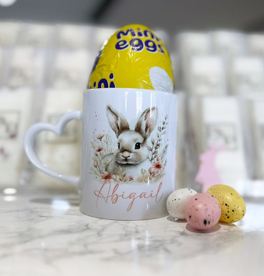 Easter Side Bunny Design