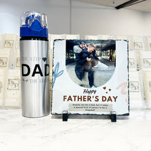 BUNDLE: Step Dad Photo Slate & Step Dad Flask