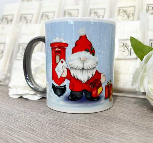 Santa Gonk Wrap around Name Mug