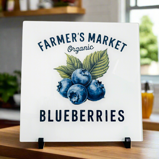 Blueberry Vintage Fruit 30cm Chopping Board