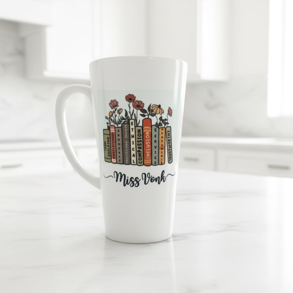 Teacher Ceramic Latte Mug
