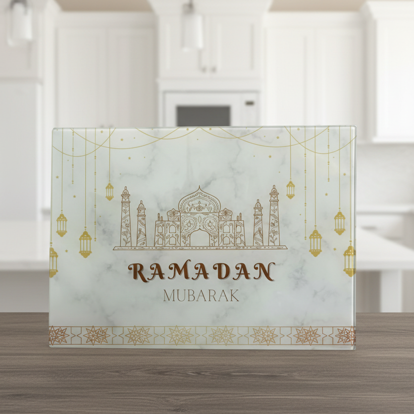 Ramadan Mubarak Chopping Board A3