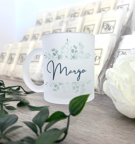 Glass mug - Margo (made duplicate)