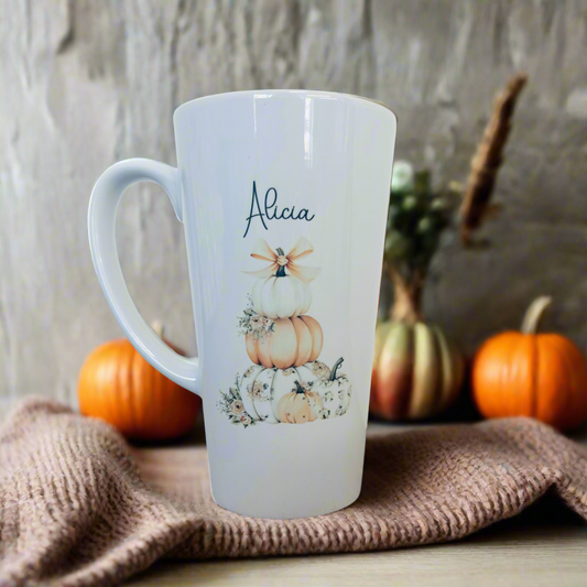 Pumkin Stack (11) 17oz Latte Mug