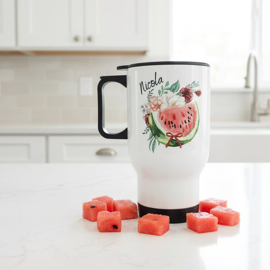 Watermelon 14oz Travel Mug
