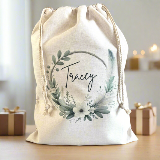 Wreath Birthday Sack