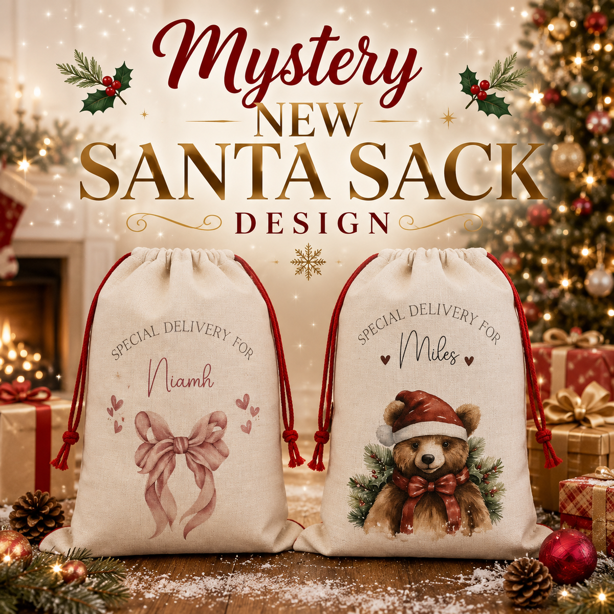 Live special - Santa sack new design