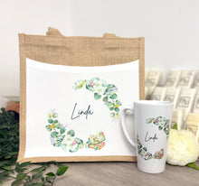 Any Name - Half Wreath Tote Bag