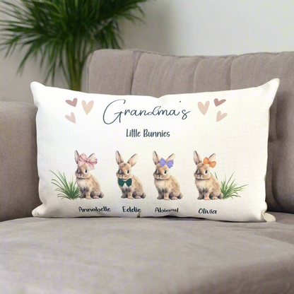 Little Bunnies - Filled Cushion