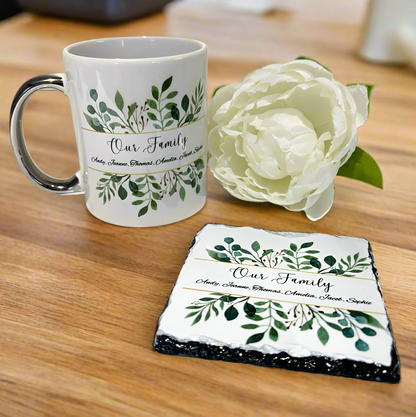 Our Family Green Plant Design (Various Products)