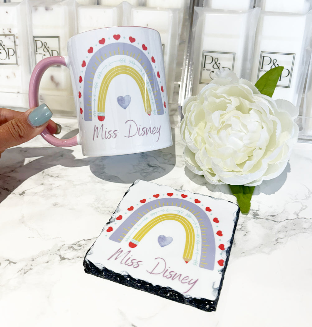 TEACHER BUNDLE (Mug & Coaster)