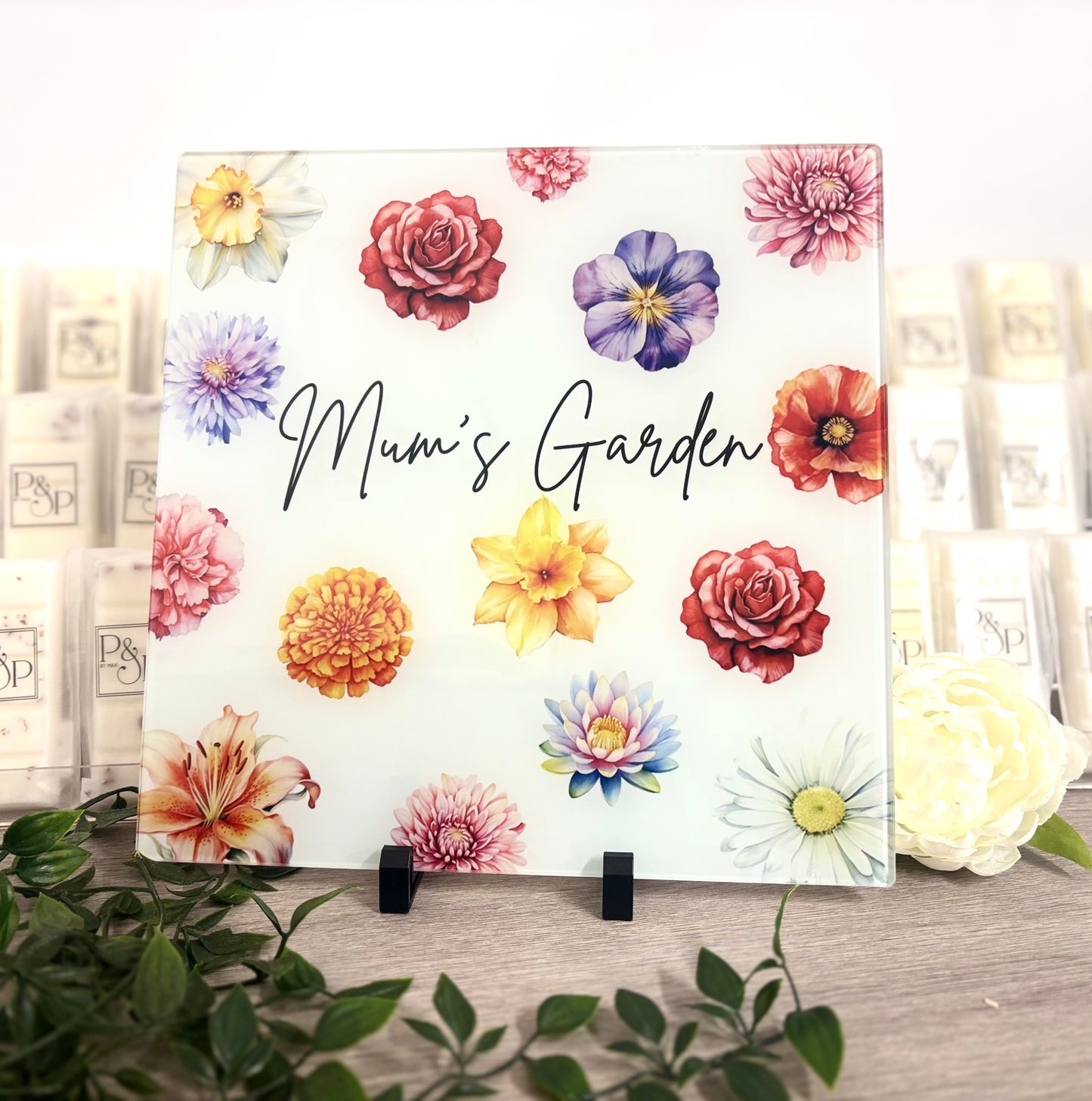 “Name” Garden Chopping Board 30cm